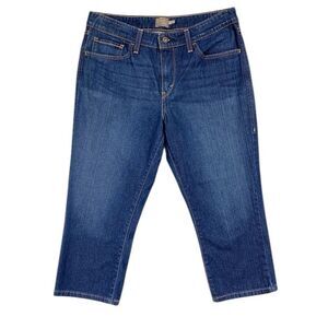 Levis Demi Curve Jeans Womens Size 30 Crop Capri